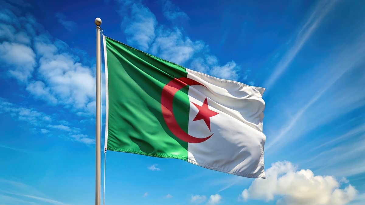 Drapeau Algérien