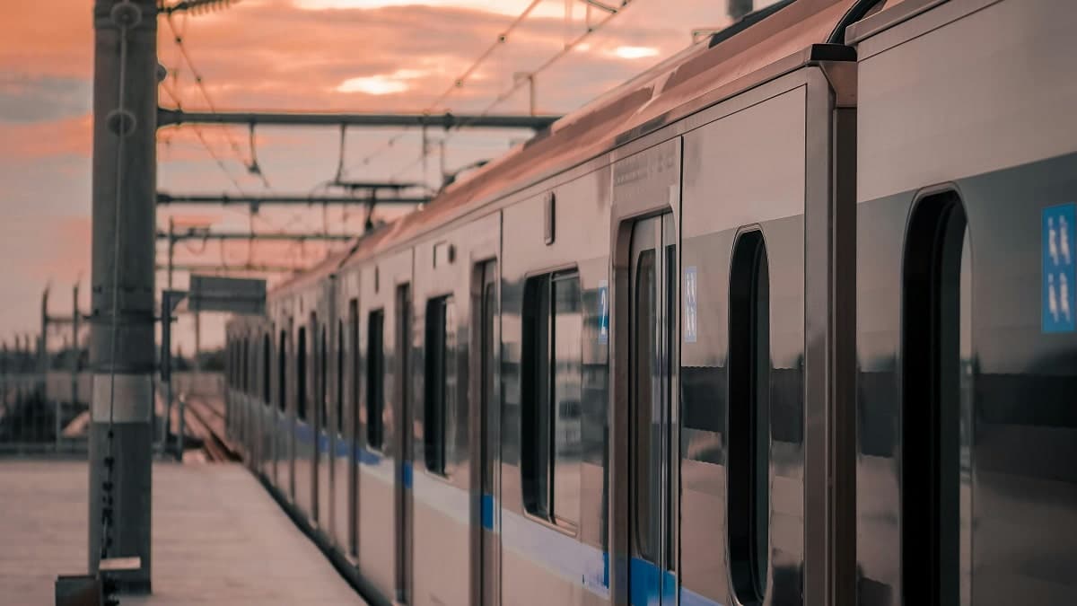 Un train de voyageurs